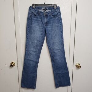 New York & Company Blue Boot Cut Jeans